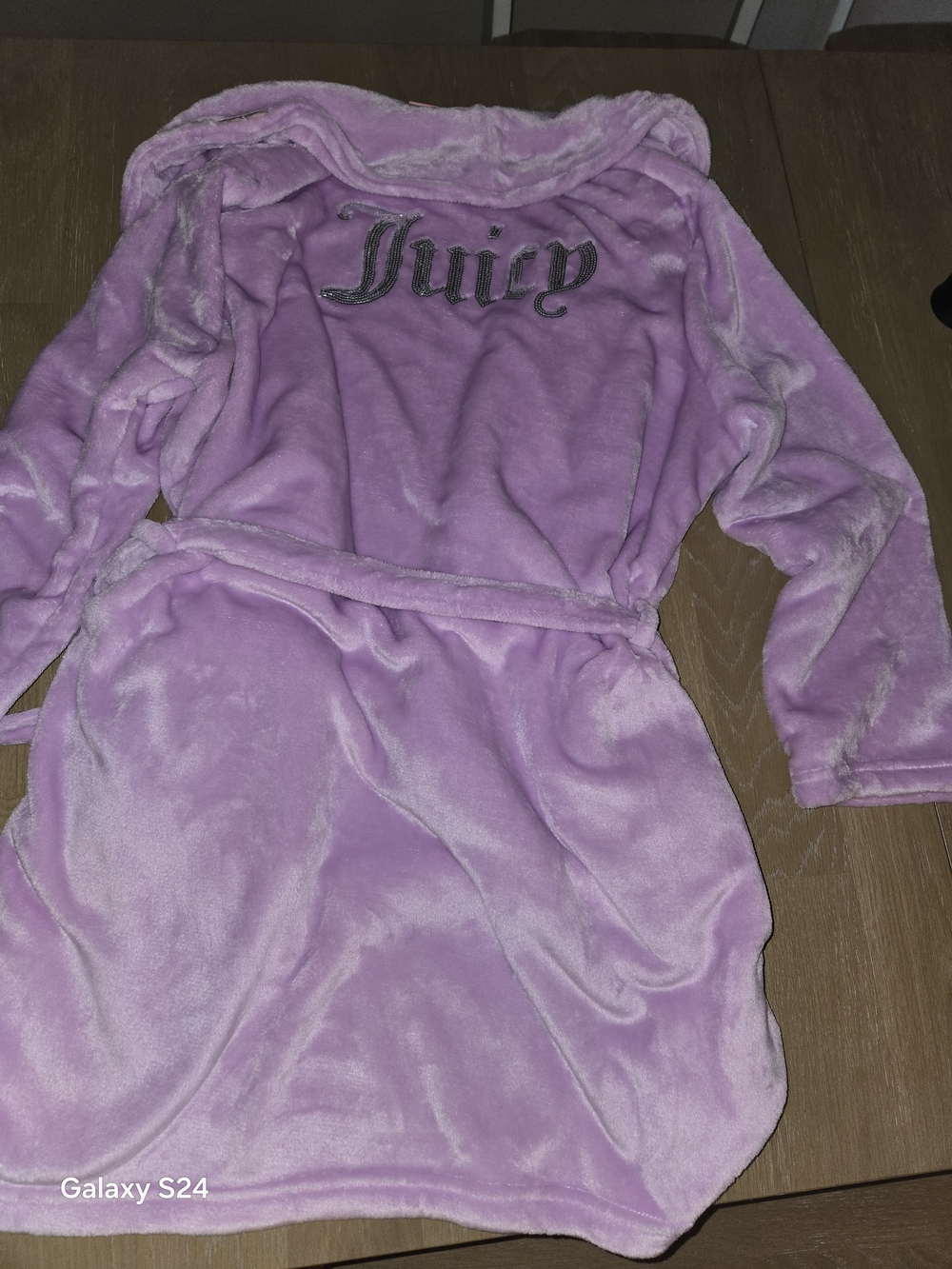 Juicy Couture Butterfly Color Blingy Bath Robe New